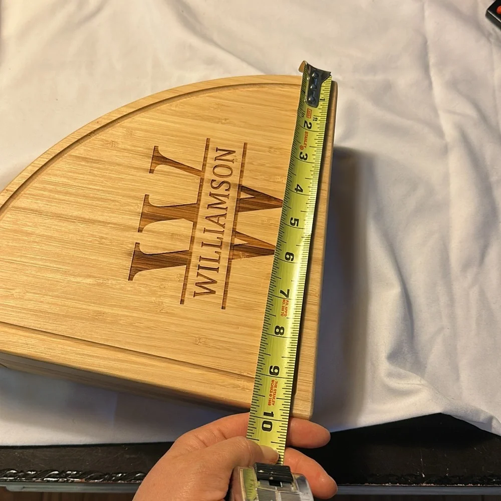 Williams Sonoma Bamboo Cheese Board Set